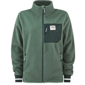 Kari Traa Rothy Mid Layer Fleece Jacket - Green M